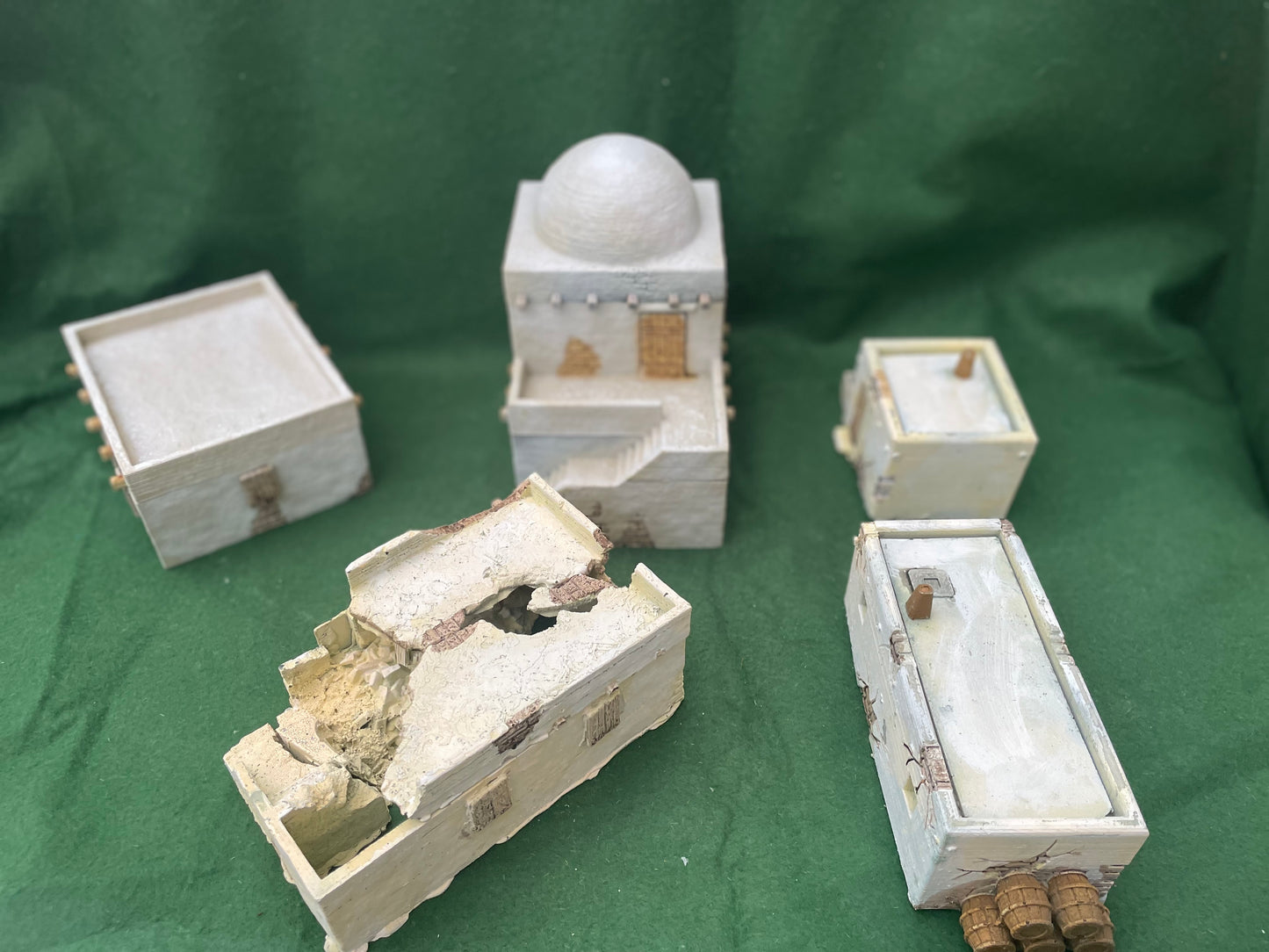 Desert type buildings