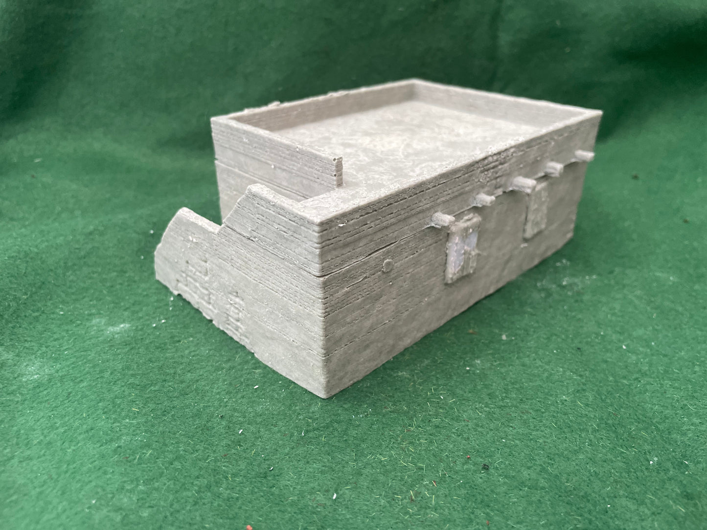 Desert type buildings