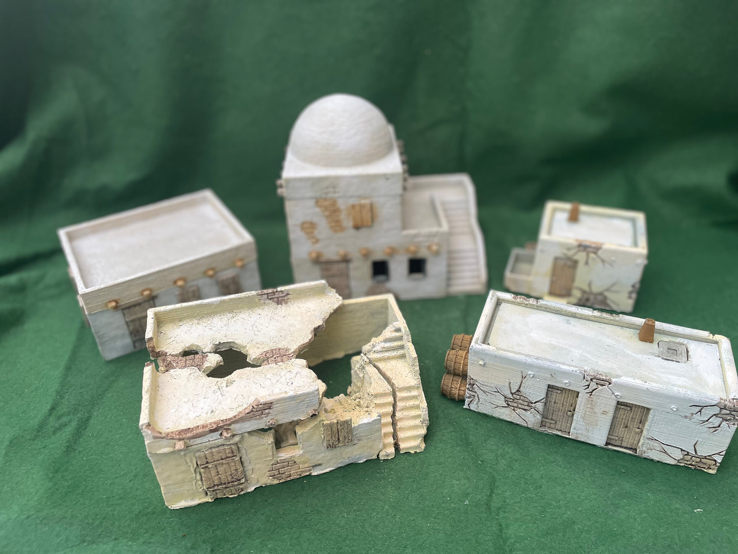 Desert type buildings